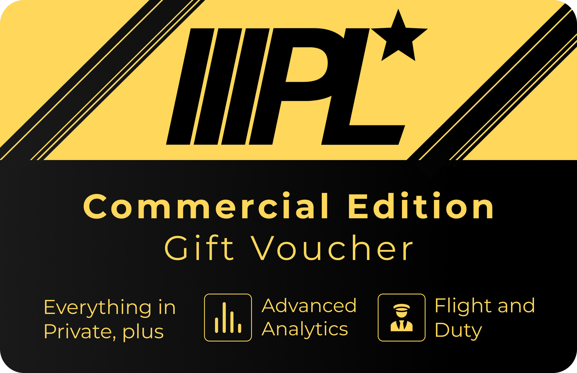 Pilotlogbook Commercial Edition - Gift Voucher